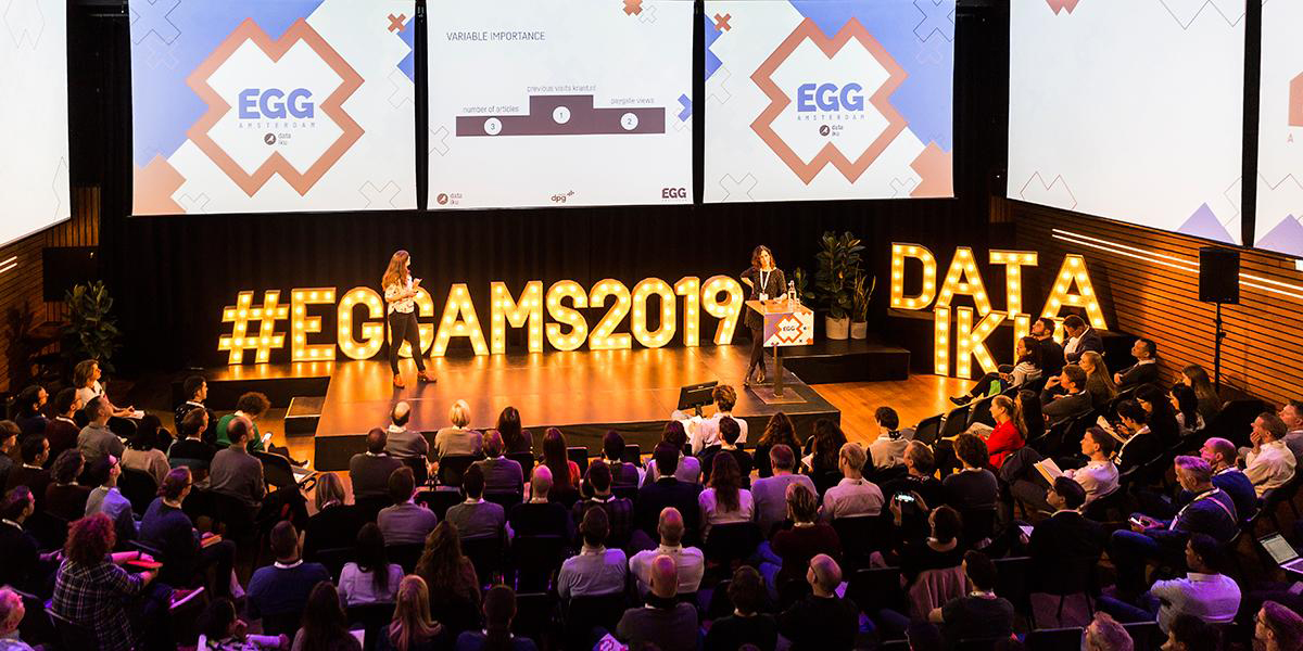Branding event beursstand beurzen huisstijl creatieve campagne grafisch design website social - Dataiku EGG Amsterdam 2019 door merkversterkend reclamebureau Activates uit Sassenheim Teylingen Bollenstreek