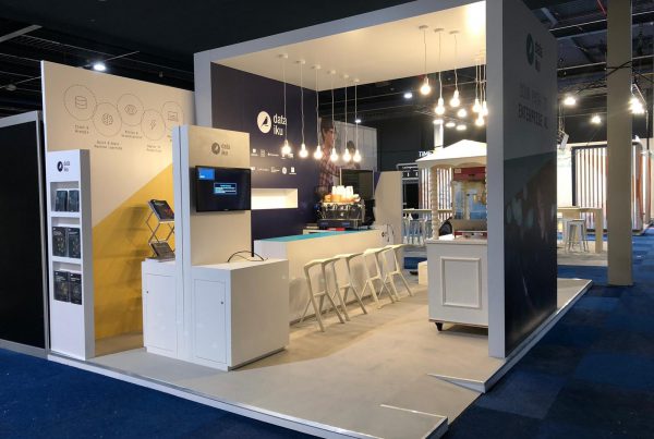 Branding event beursstand beurzen huisstijl creatieve campagne grafisch design website social - Dataiku door merkversterkend reclamebureau Activates uit Sassenheim Teylingen Bollenstreek