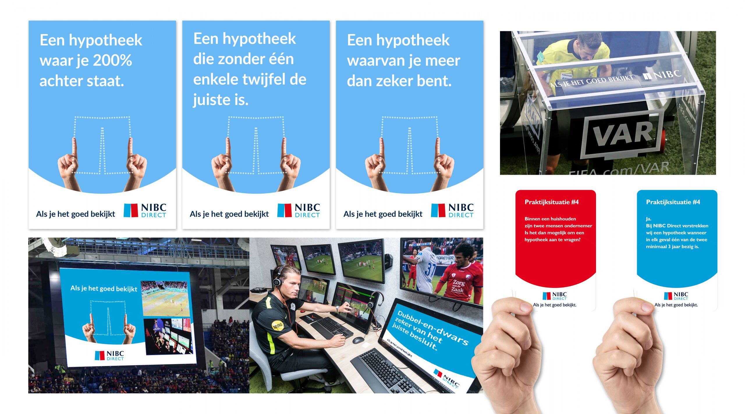 Stijl branding en grafisch ontwerp posters website voor NIBC Direct bank creatieve campagne grafisch design social door merkversterkend reclamebureau Activates uit Sassenheim Teylingen Bollenstreek