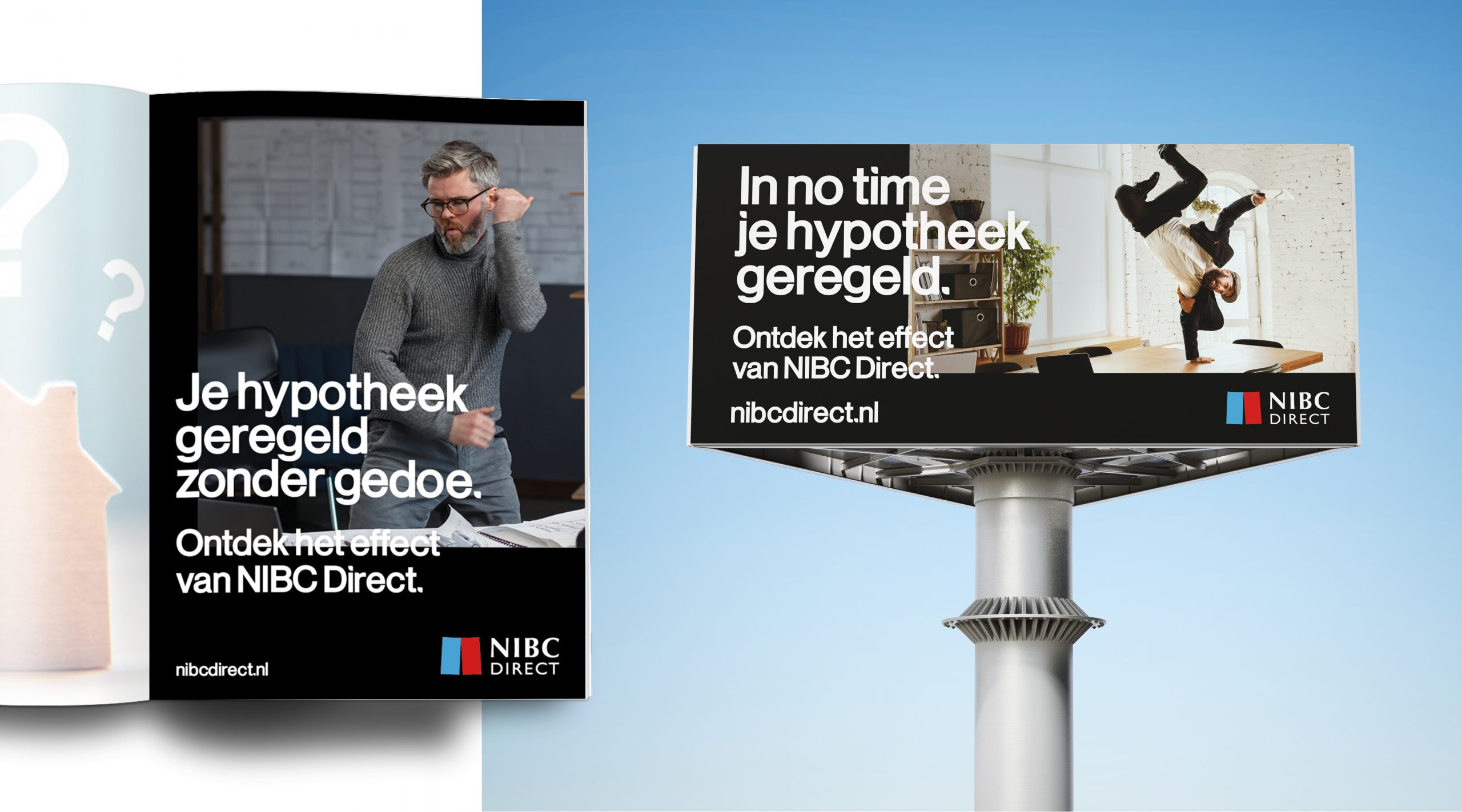 Branding creatieve campagne grafisch design social - NIBC het effect van door merkversterkend reclamebureau Activates uit Sassenheim Teylingen Bollenstreek