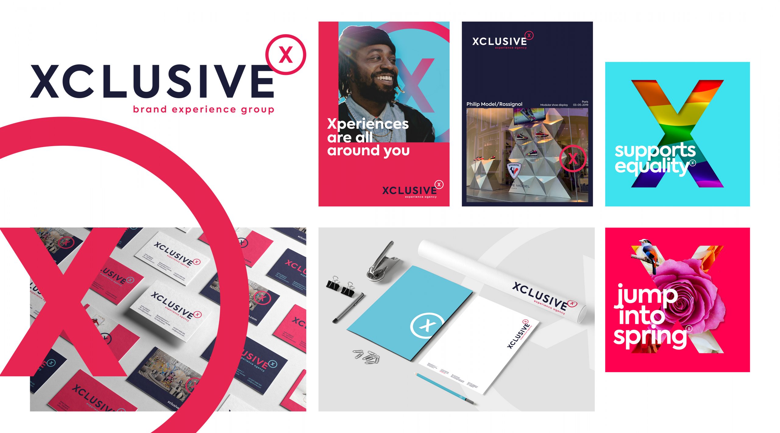 Branding creatieve campagne grafisch design social - Xclusive Brand Experience Group door merkversterkend reclamebureau Activates uit Sassenheim Teylingen Bollenstreek