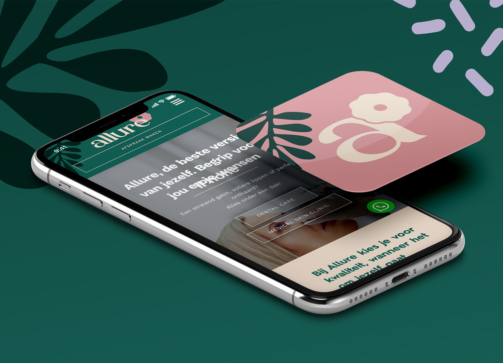 Branding creatieve campagne grafisch design social - Allure dental & medical skin clinic door merkversterkend reclamebureau Activates uit Sassenheim Teylingen Bollenstreek