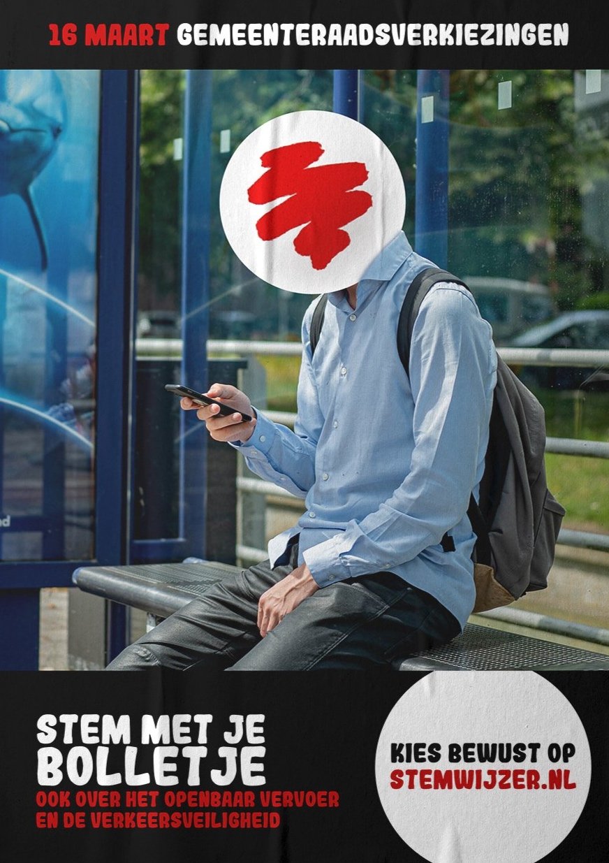 Concept branding logo huisstijl creatieve campagne grafisch design website - Stemmetjebolletje Stemwijzer door merkversterkend reclamebureau Activates uit Sassenheim Teylingen Bollenstreek