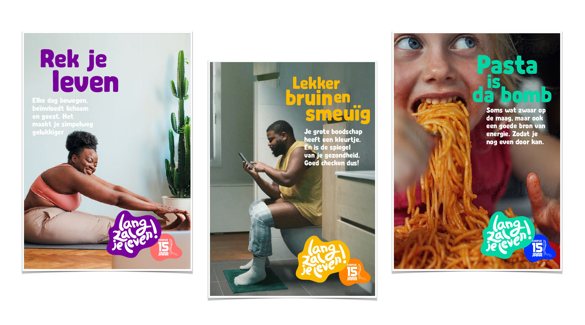 Branding logo merkactivaties retail instore design Corpus 15 jaar event door merkversterkend reclamebureau Activates uit Sassenheim Teylingen Bollenstreek