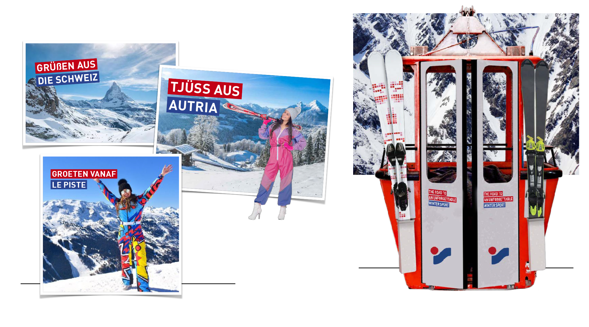 Branding logo merkactivaties retail instore design Wintersport begint bij Intersport door merkversterkend reclamebureau Activates uit Sassenheim Teylingen Bollenstreek