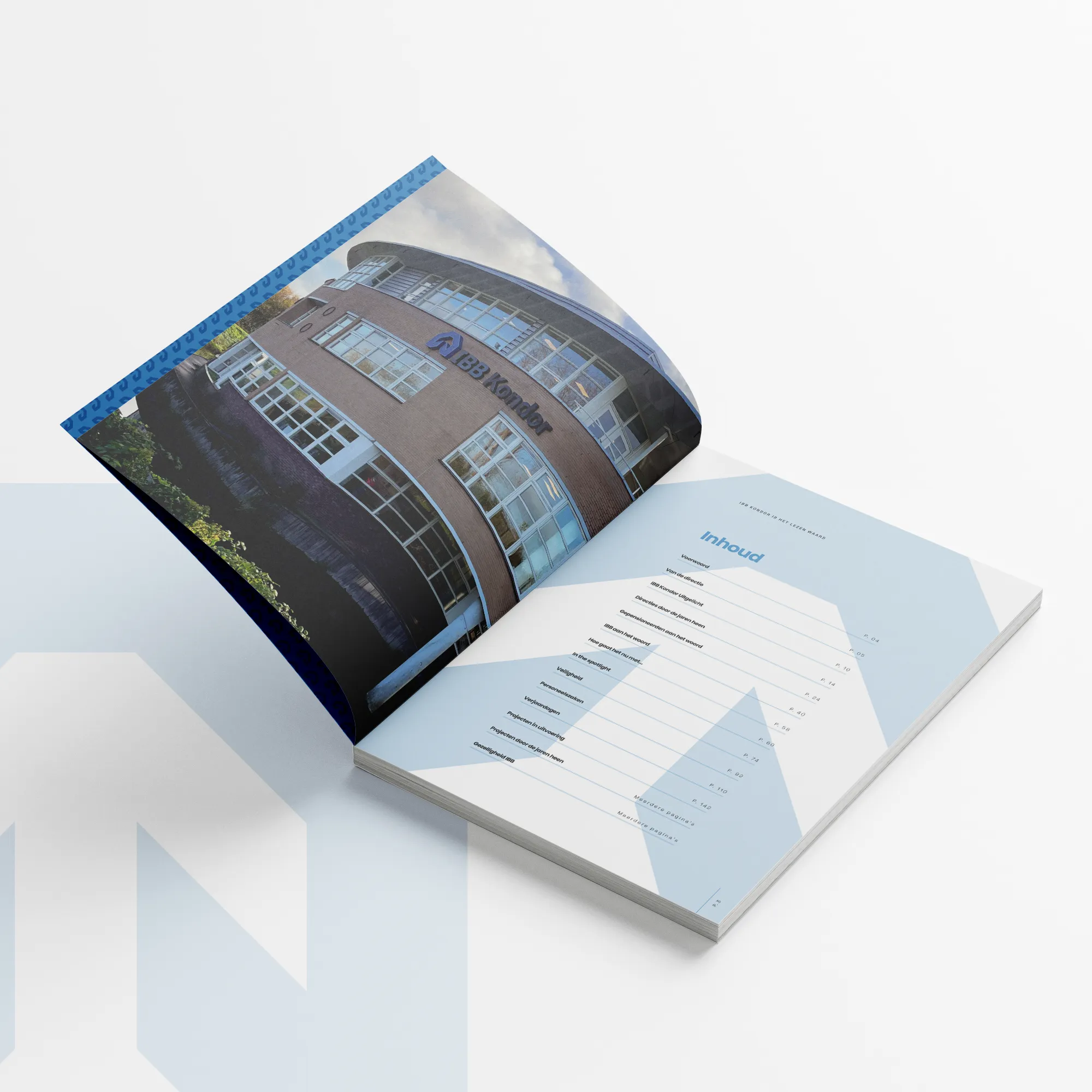 Branding logo huisstijl boekontwerp grafisch design website - IBB Kondor uit Oegstgeest door merkversterkend reclamebureau Activates uit Sassenheim Teylingen Bollenstreek