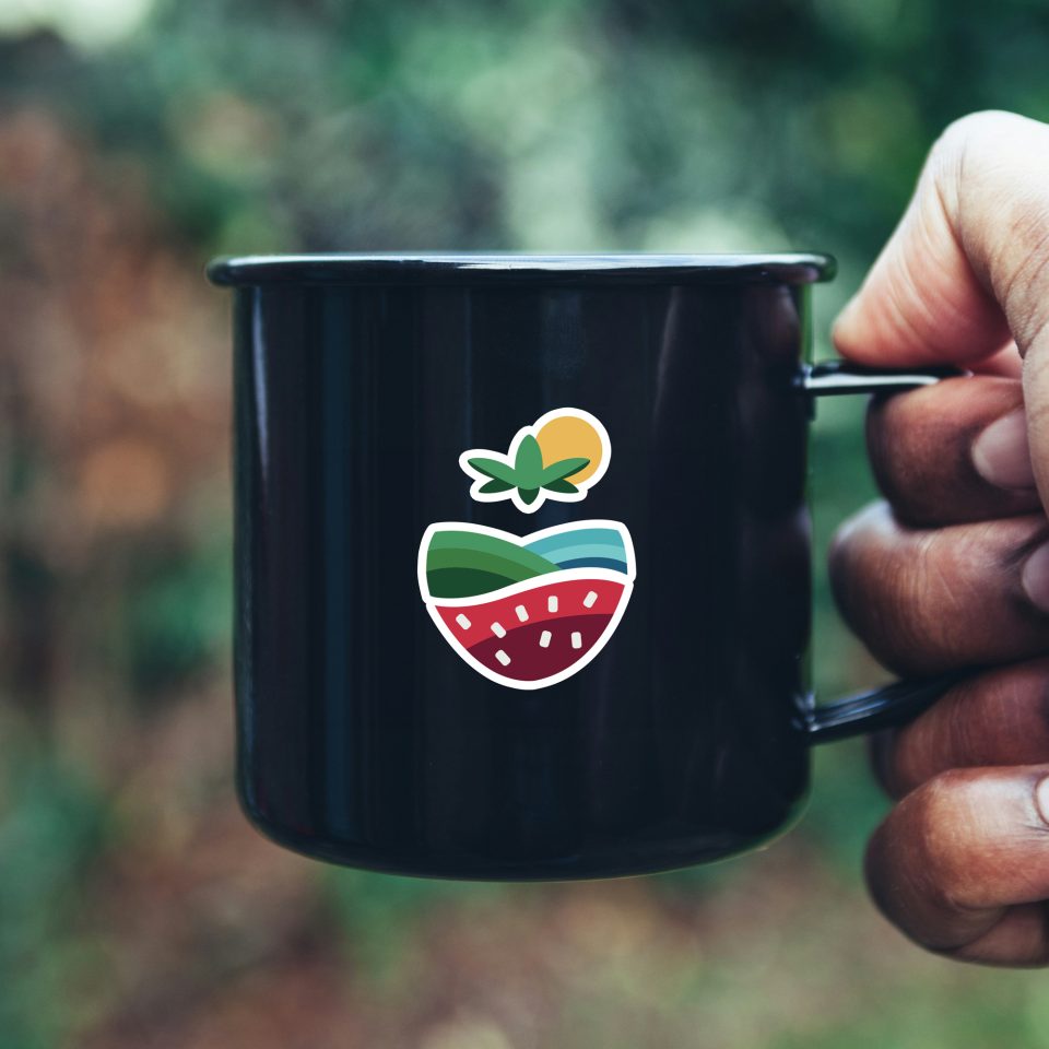 Branding logo huisstijl creatieve campagne beurs website social - design Les Fruits du Passau camping door merkversterkend reclamebureau Activates uit Sassenheim Teylingen Bollenstreek