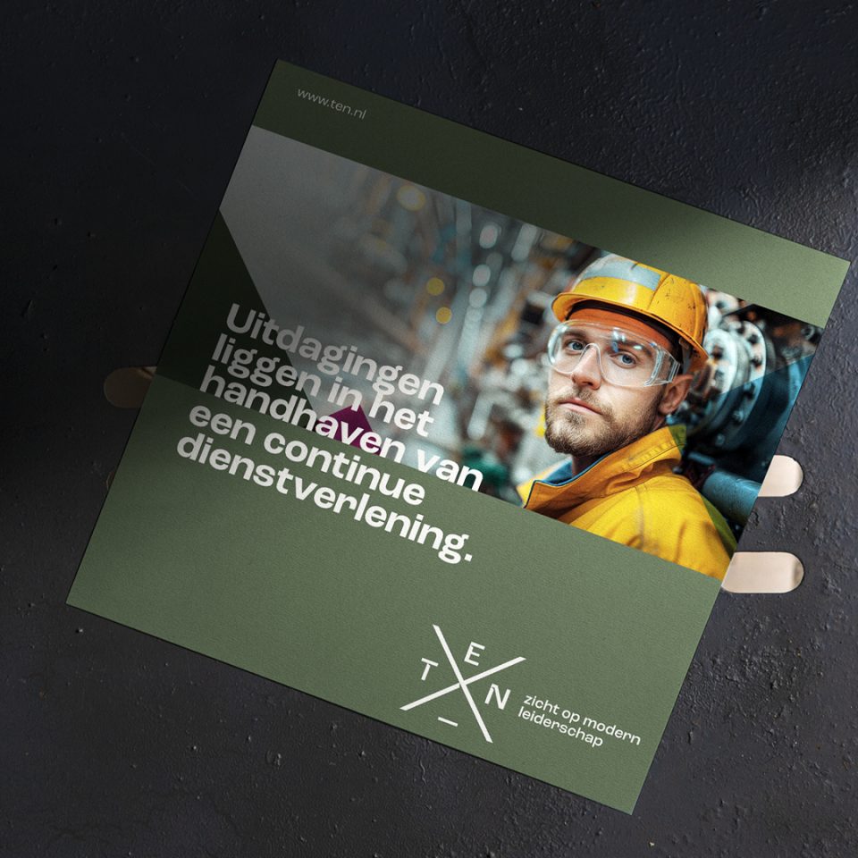 Branding logo huisstijl event beursstand website - design TEN The Executive Network door merkversterkend reclamebureau Activates uit Sassenheim Teylingen Bollenstreek