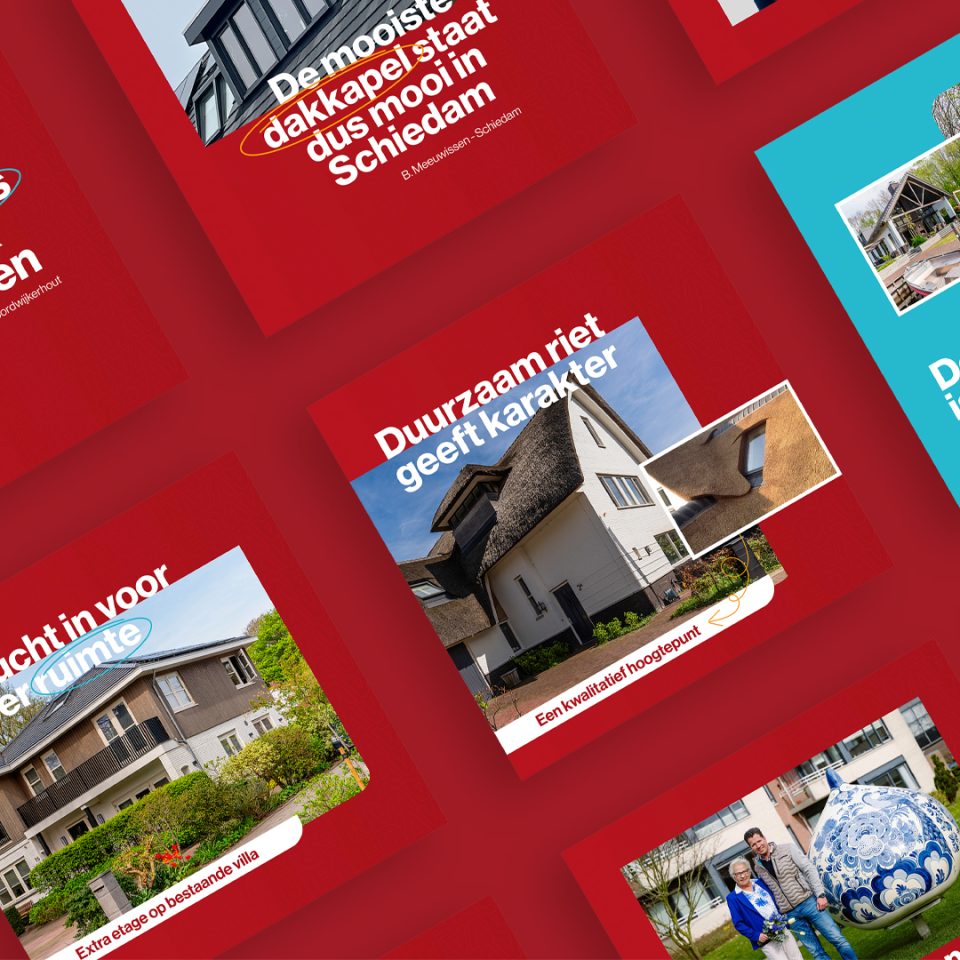 Branding logo huisstijl creatieve campagne beurs website social - design Van Breda aannemersbedrijf door merkversterkend reclamebureau Activates uit Sassenheim Teylingen Bollenstreek
