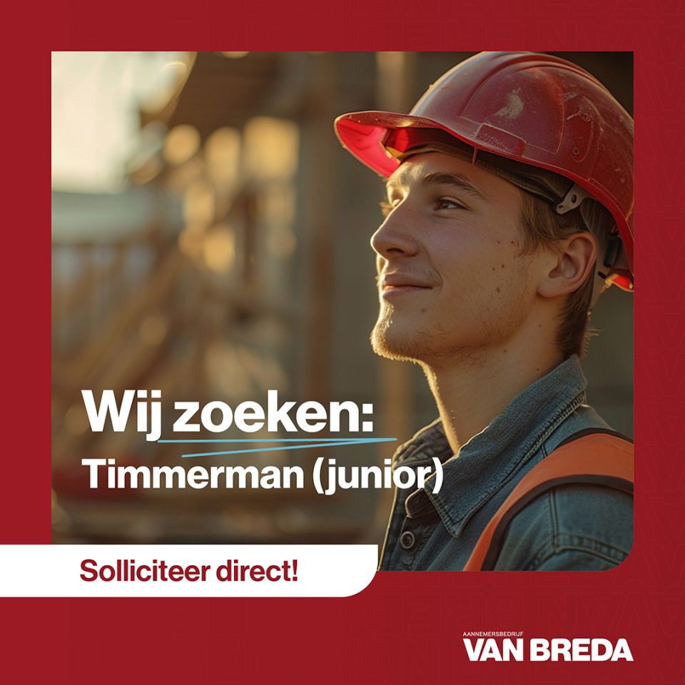 Branding logo huisstijl creatieve campagne beurs website social - design Van Breda aannemersbedrijf door merkversterkend reclamebureau Activates uit Sassenheim Teylingen Bollenstreek
