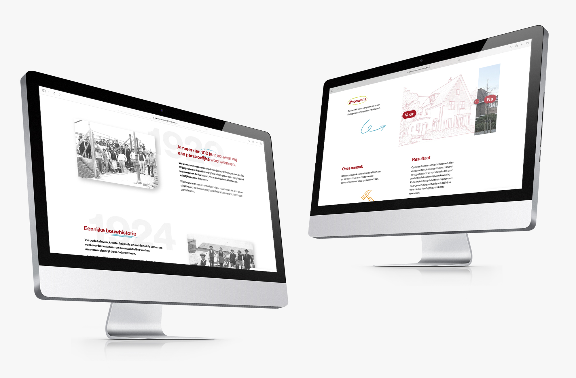Branding logo huisstijl creatieve campagne beurs website social - design Van Breda aannemersbedrijf door merkversterkend reclamebureau Activates uit Sassenheim Teylingen Bollenstreek