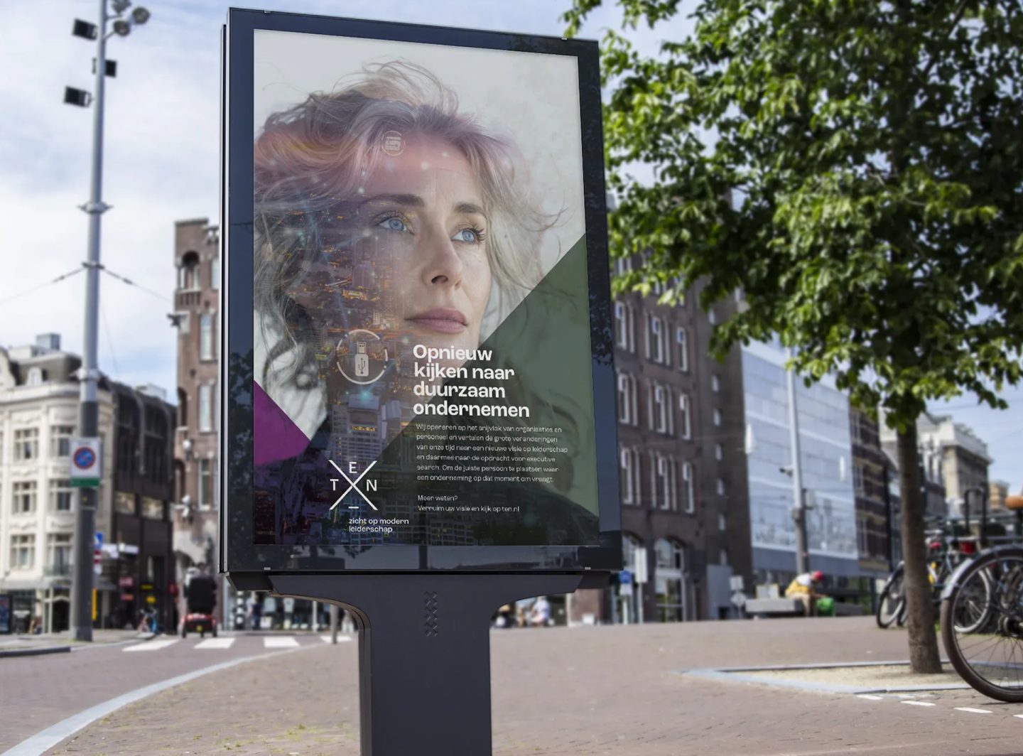 Branding logo huisstijl event beursstand website - design TEN The Executive Network door merkversterkend reclamebureau Activates uit Sassenheim Teylingen Bollenstreek