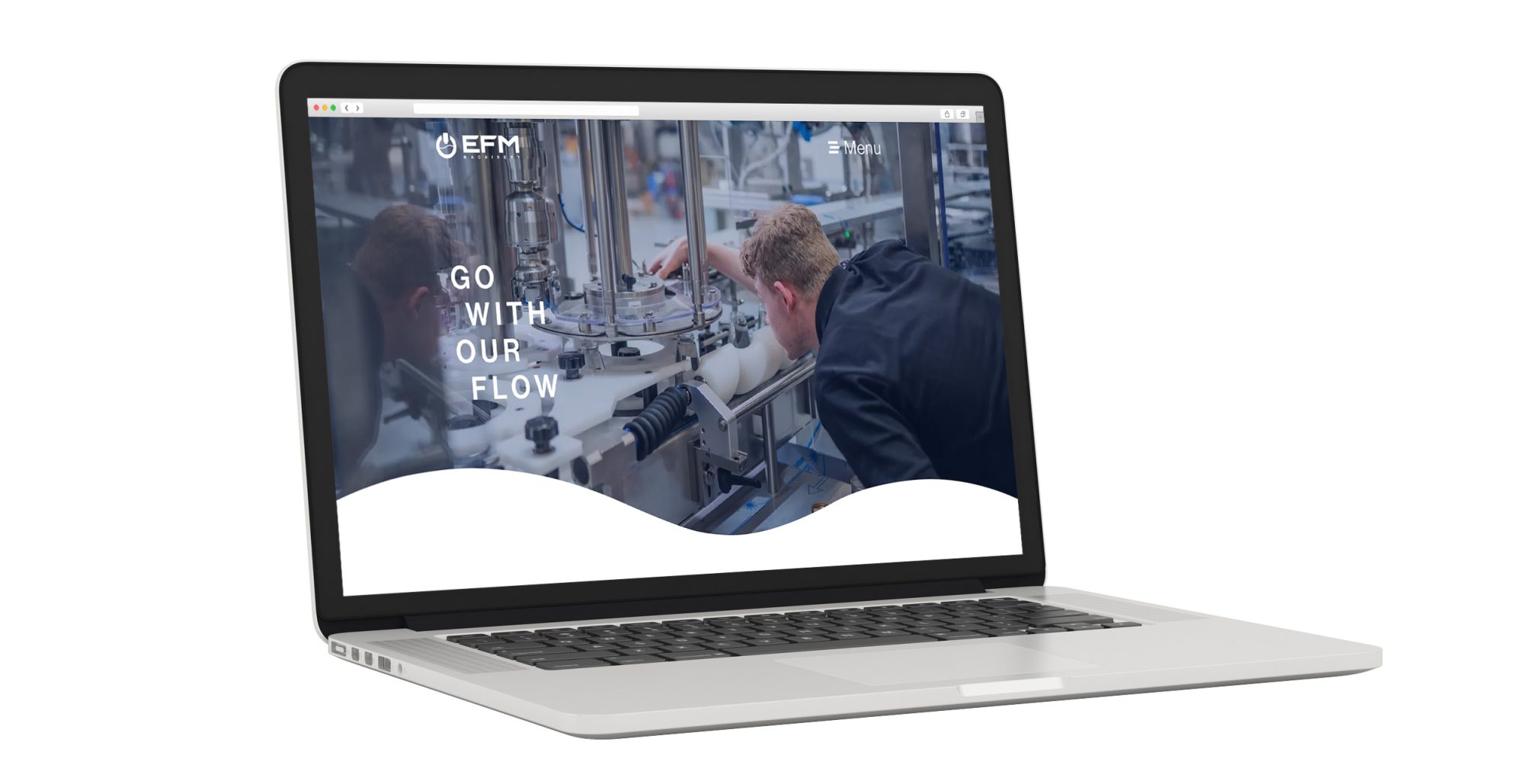 Branding logo huisstijl event beursstand website - design EFM machinery machines door merkversterkend reclamebureau Activates uit Sassenheim Teylingen Bollenstreek