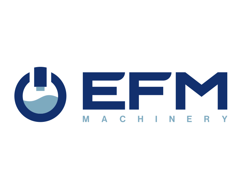 Branding logo huisstijl event beursstand website - design EFM machinery machines door merkversterkend reclamebureau Activates uit Sassenheim Teylingen Bollenstreek