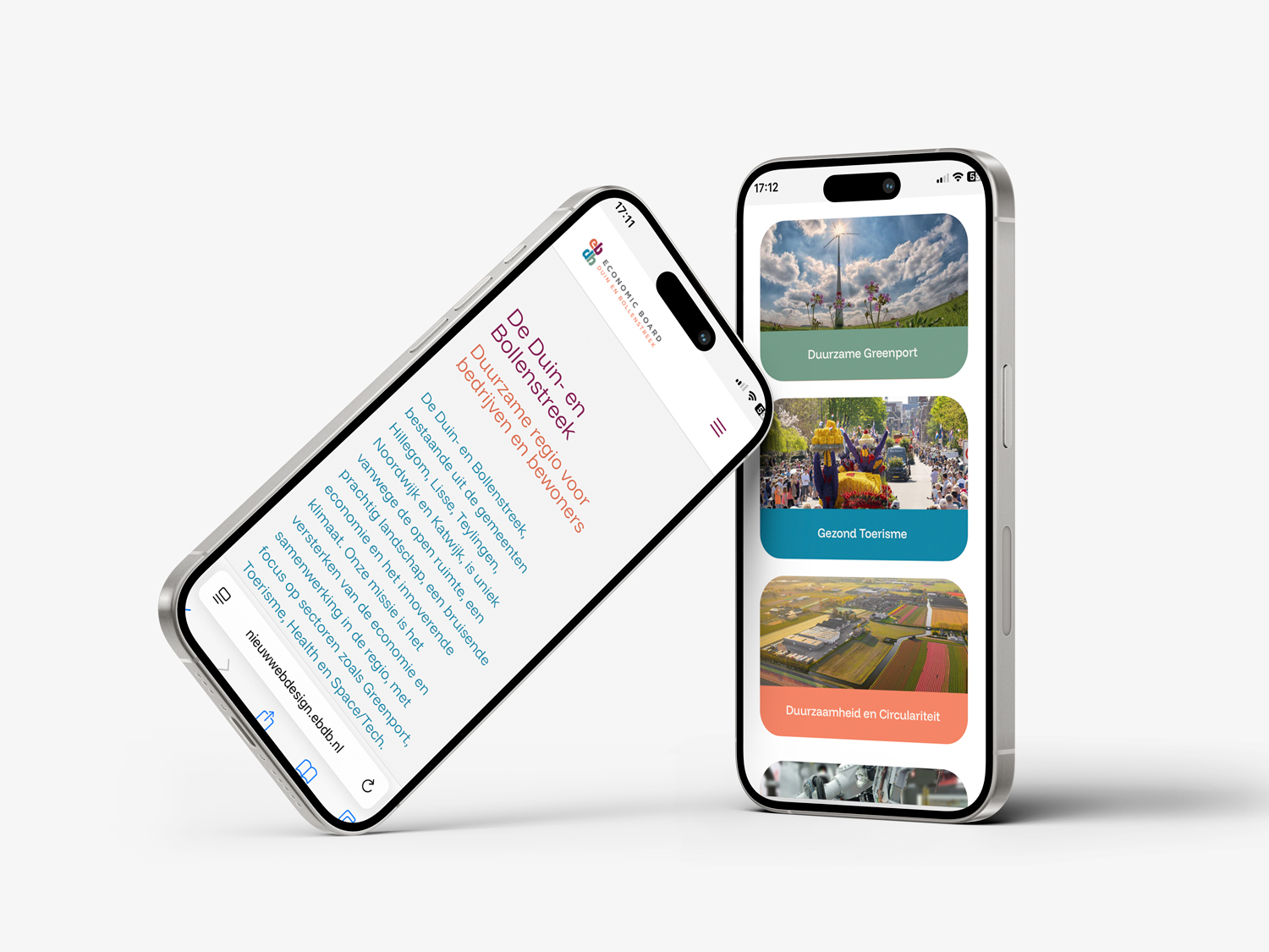 Online website EBDB concept - online rebranding en website design - door merkversterkend reclamebureau Activates uit Sassenheim Teylingen Bollenstreek samen met Mikka websites uit Heemstede